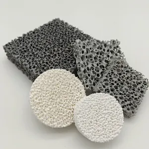 OEM Poröser SIC-Schaum filter Siliziumkarbid-Schaum keramik