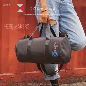 OEM ODM Unisex Dobrável saco Grande duffle Viagem tas olahraga Logotipo Personalizado de Alta qualidade Saco de viagem saco de GINÁSIO Saco de Nylon Mochila