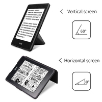 Transformer Muti-Angle Stand Slim Magnet PU Leather Case Smart Cover Hard Shell untuk Kindle Paperwhite 1/2/3 2012/2013/2015