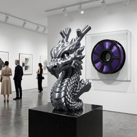 Filament d'imprimante 3D en PLA soyeux 1,75 mm, finition métallique brillante, haute résistance, tolérance +/- 0,02 mm, impression à 240°C/200°C
