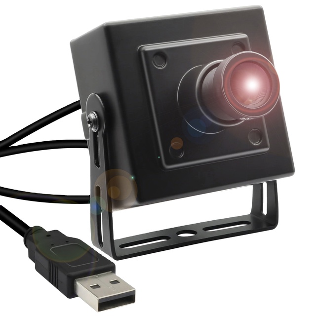 1080P Starvis HDR USB Webcam 0.0001Lux Low Illumination Night Vision Full Color Wide Angle USB Camera for Wildlife Monitoring