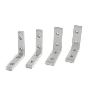 Chuangying Aluminum Alloy L-Shaped Corner Bracket 1530 2040 Profile Connector For Home Improvement Hardware - Product Image 4