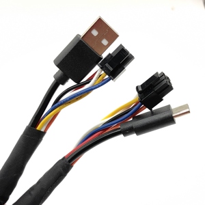 MX3.0 430250600 6P - C타입 USB 브레이디드 케이블 와이어 하네스 - Product Image 4