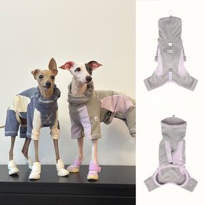 Ropa para Perros, Otoño Invierno, Gruesa, Cálida, Transpirable, de Poliéster, Estilo <span class=keywords><strong>Deportivo</strong></span> Simple, Abrigos de Cuatro Patas para Galgos y Perros Grandes - Product Image 2