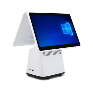 15,6-Zoll Dual-Screen POS-Kassensystem mit Windows 10, integriertem 58mm / 80mm Drucker, Bluetooth / WLAN für Einzelhandelskassen - Product Image 4