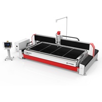 Machine de découpe de marbre à jet d'eau CNC 5 axes de haute précision personnalisée Fedjet avec système de chargement