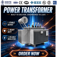Transformateur de distribution immergé dans l'huile 33 kV 400 kVA 630 kVA 800 kVA 2000 kVA, transformateur de puissance électrique, noyau en alliage de cuivre amorphe