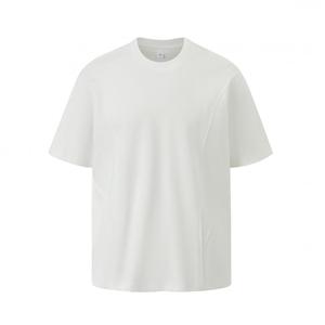 <b>Men's</b> Blank Knitted T-<b>Shirt</b> Short Sleeve O-Neck Regular <b>Fit</b> Solid Color Casual Cotton Tee - Product Image 5