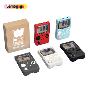 X R36T Retro <b>TV</b> <b>Portable</b> Game Console 3.5 Inch IPS Screen RK3326 Chip RGB Light Ring WiFi Multiplayer Open Source Retro Pocket - Product Image 2