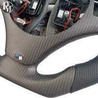 Volant en fibre de carbone mat personnalisé pour BMW E92 E90