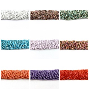 Cuentas <span class=keywords><strong>de</strong></span> Cristal Naturales Redondas Pequeñas al por Mayor <span class=keywords><strong>de</strong></span> Fábrica, Cuentas Sueltas para Hacer Joyería DIY, Cuentas Redondas Semiterminadas - Product Image 5