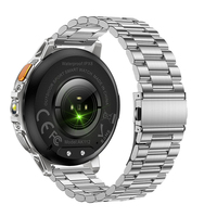 AK112 2026 Nouvelle montre connectée étanche avec fonction d'appel, écran HD de 1,7 pouce, boussole, moniteur de fréquence cardiaque et SpO2, plus de 100 modes sportifs, batterie 1400 mAh