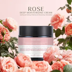 Wholesale Natural Rose Deep Moisturizing Cream Natural Whitening Anti Aging And Moisturizing Cream