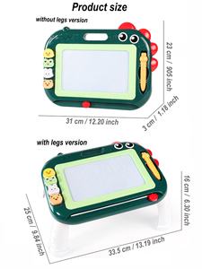 龙溪磁性画板卡通拼图互动写字板益智玩具画板儿童写字板塑料 - Product Image 6