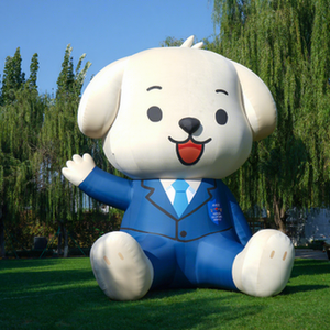 Venta caliente fiesta evento dibujos animados al aire libre patio personaje globo <span class=keywords><strong>mascota</strong></span> inflable gran tamaño impermeable 0,4mm PVC a prueba de viento - Product Image 1