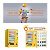 Gilets fluorescents TCN, lunettes en plastique, distributeur automatique de gants, distributeur automatique de PPE