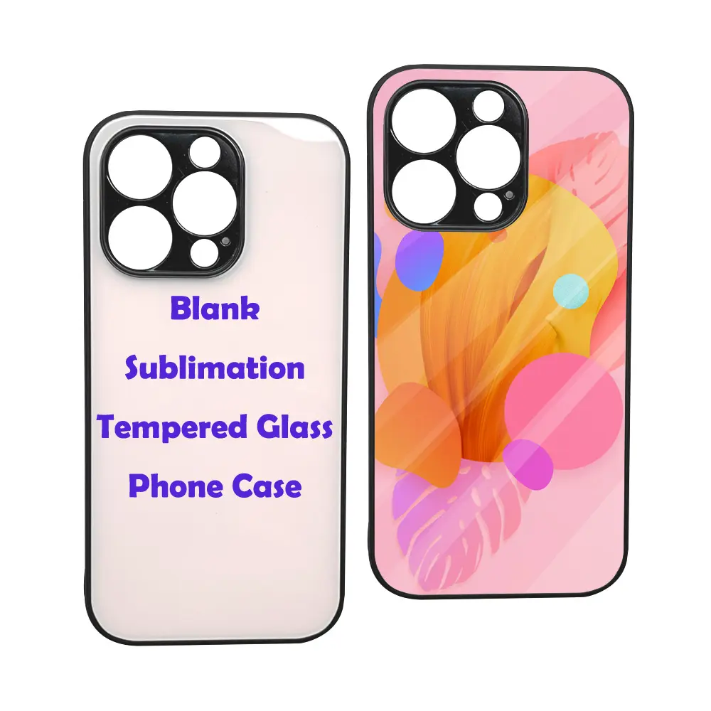 Bán buôn Chất lượng cao 2D thăng hoa trống trường hợp điện thoại Tempered Glass Đối với iPhone 14 Series cho tất cả các điện thoại