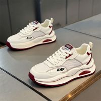 Chaussures Homme 2026 Nouvelle Collection Été Respirantes en Tissu à Lacets Polyvalentes Décontractées Blanches Durables Style Papa en Plastique
