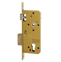 Accessoire de porte : Corps de serrure de remplacement pour serrure à mortaise de sécurité avec cylindre, serrure à cylindre standard européenne OEM, double clés