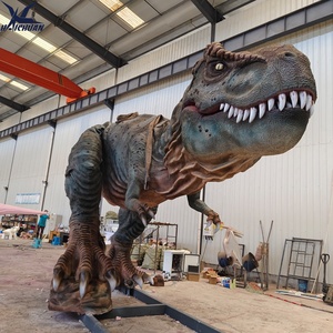 Modelo de Tiranosaurio <span class=keywords><strong>Rex</strong></span> Robótico Animatrónico para <span class=keywords><strong>Parque</strong></span> de Dinosaurios - Uso en Parques de Aventura y Aeropuertos, Construcción Metálica, Interior/Exterior - Product Image 5