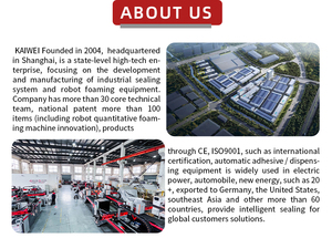 Máquina de sellado de espuma para puerta de KW-526, <span class=keywords><strong>robot</strong></span> y dispensador de pegamento completamente automático, fabricante - Product Image 2