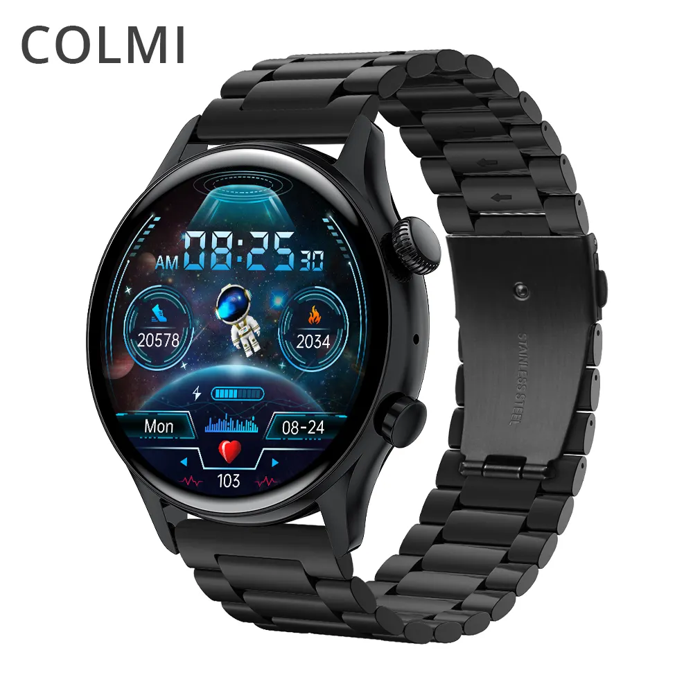 ساعة ذكية فوق 5000 Redme2Smart الفرقة الأولى نسخة القلب معدل Ilefli Fmo8 Smartwatch جديد وصول لكل Bambini كامل الشاشة