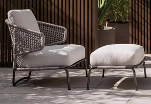 Sofá <span class=keywords><strong>de</strong></span> Metal Moderno <span class=keywords><strong>de</strong></span> Alta Gama para Exteriores, <span class=keywords><strong>Muebles</strong></span> <span class=keywords><strong>de</strong></span> Patio para Hotel, Resistentes al Agua, para <span class=keywords><strong>Terraza</strong></span>, Bistro y Patio - Product Image 3