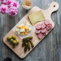 Papier à hamburger jetable personnalisé, écologique, biodégradable, antiadhésif, résistant à la graisse et à la chaleur, carré/rond