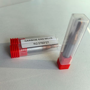 Fraises à bout en carbure revêtues de TiSin de haute qualité R2.5x60x2T Outils de fraisage CNC VALAX TOOLS Fabriqué en Chine OEM/ODM Support Garantie de 3 ans - Product Image 2