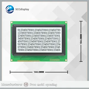 Vente chaude 4.7 pouces 240X128 écran lcd graphique JXD240128B FSTN modules lcd rétroéclairés à transport positif T6963C/UC6963 lecteur