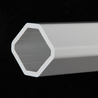 Tuyau en grille PVC perforé à quatre trous, conduit de communication électrique, tuyau carré