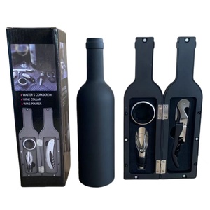 Biểu Tượng Tùy Chỉnh Rượu Vang Mở Chai <span class=keywords><strong>Corkscrew</strong></span> Thiết Lập Kinh Doanh Rượu Vang Đỏ Công Cụ Thiết Lập Cá Nhân Hoá Rượu Vang Đỏ Mở Chai Thiết Lập - Product Image 4