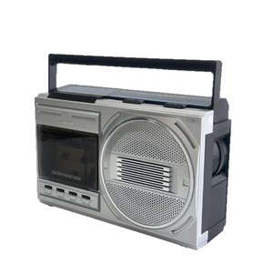 เครื่องเล่นเทปคาสเซ็ตแบบเรโทรสั่งทำจากโรงงาน พร้อมวิทยุ AM FM SW ช่องเสียบ USB TF แบตเตอรี่แบบชาร์จได้ เหมาะสำหรับตั้งแคมป์กลางแจ้ง ใช้เป็นของขวัญ - Product Image 3