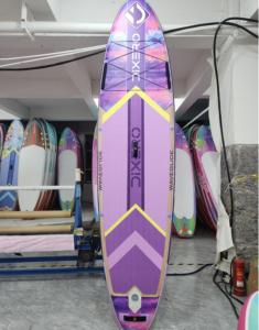กระดานยืนพายแบบเป่าลม SUP ขนาด 11'*33"*6" รุ่น DR04/2 สำหรับเล่นเซิร์ฟในน้ำ แบบปรับแต่งได้สำหรับดรอปชิปปิ้ง - Product Image 1