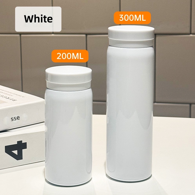 Nouveau gobelet de poche blanc-200ml