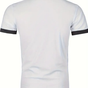 เสื้อโปโลซับลิเมชั่นแห้งเร็วสำหรับเล่นกีฬา ขายส่ง เสื้อยืดผู้ชาย โพลีเอสเตอร์ 100% เสื้อยืดเปล่าสำหรับสกรีน เสื้อยืดพิมพ์ลาย เสื้อยืดใส่ได้ทุกวัน - Product Image 3