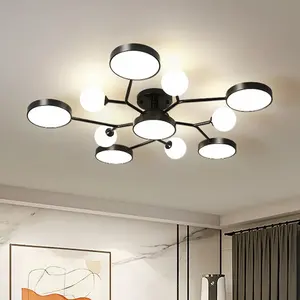 Modern tavan avize İskandinav LED avizeler oturma odası yatak mutfak iç mekan aydınlatması tavan lambaları parlaklık fikstür ışıkları