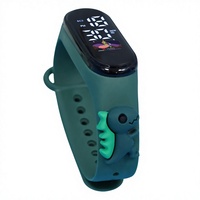 Jam Tangan Elektronik Tahan Air Sentuh Laris Grosir, Hadiah untuk Wanita Pelajar, Jam Tangan Digital Layar LED