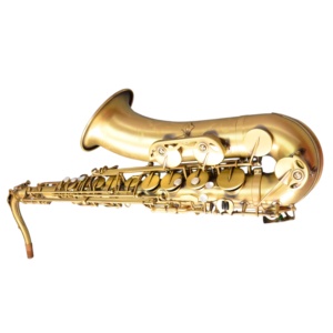 Saxofón Tenor Profesional en Sib <span class=keywords><strong>de</strong></span> Latón HUAYUN, Instrumento Musical <span class=keywords><strong>de</strong></span> Alto Rendimiento Fabricado en Fábrica para Conciertos y Escenarios - Product Image 1