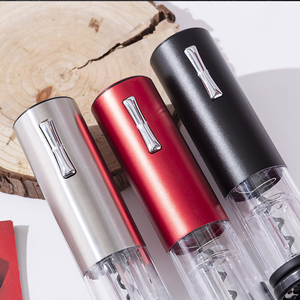 Trong Kho USB Có Thể Sạc Lại Điện <span class=keywords><strong>Wine</strong></span> Bottle Opener <span class=keywords><strong>Set</strong></span> Với Foil Cutter Đối Với Đảng Vẻ Đẹp Bộ Quà Tặng - Product Image 5