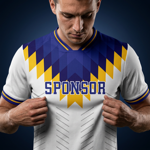 Uniformes de Fútbol Unisex al Por Mayor, Transpirables, Elásticos en Cuatro Direcciones, Sin Costuras, de Spandex/Poliéster, Personalizables por Sublimación - Product Image 1