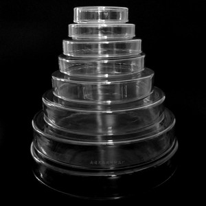 Boîtes de Pétri en verre May Day 60, 75, 100 mm avec couvercles scellés pour usage en laboratoire - Product Image 1