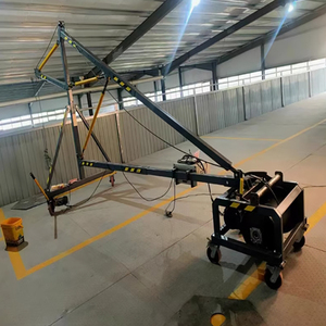 ग्लास डोर लिफ्ट बनाने के लिए थोक 0.5टन से 1 टन फोल्डेबल खिंचाव की दुकान क्रेन - Product Image 2