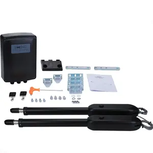 SINOMATIC Interrupteur de fin de course magnétique automatique robuste SW400DC DC24V, design moderne, pour opérateur de <span class=keywords><strong>portail</strong></span> <span class=keywords><strong>battant</strong></span> extérieur de villa, IP44, 62W*2 - Product Image 1