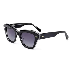 Fashion eyewear cute men and women models of high-quality sun glasses custom logo cat eye acetate sunglasses