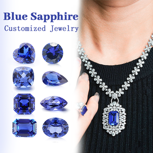 Starsgem Saphir bleu 2mm-10mm Coupe ronde Saphir bleu royal Saphir de laboratoire cultivé Pierre précieuse colorée Synthétique Saphir créé en laboratoire - Product Image 4