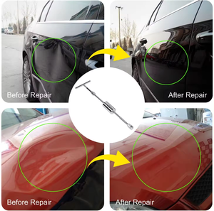 Kit PDR Super, outil de réparation de bosses sans <span class=keywords><strong>peinture</strong></span>, marteau coulissant 2 en 1, outils PDR pour la réparation des bosses causées par la grêle, élimination des bosses automobiles - Product Image 3