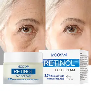 Hyaluronic acid retinol face cream wholesale anti wrinkle anti young age firming essence cream