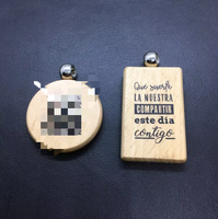 Porte-clés en bois en gros à prix abordable, personnalisable avec logo gravé au laser, impression sérigraphique ou UV, cadeau promotionnel, porte-clés vierge en bois