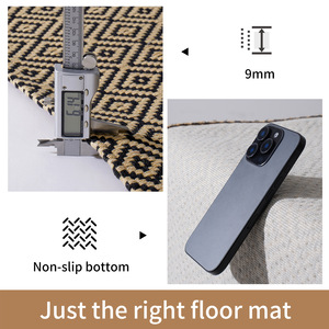 Alfombra de Pasillo con Patrón de Diamantes, Rectangular, de Fibra de Poliéster, para Uso Doméstico, Diseño Geométrico, Alfombra para Puerta - Product Image 5